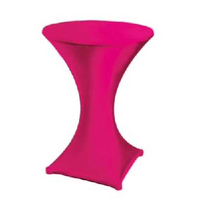 Stehtischhusse, 2 tgl., pink