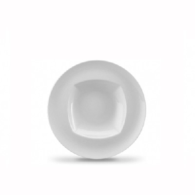 Teller tief m.Fahne Ø 17 cm