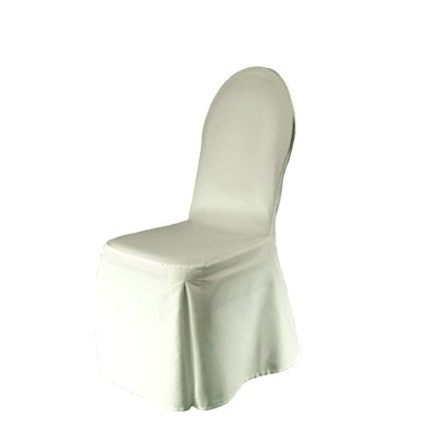 Bankettstuhlhussen, creme