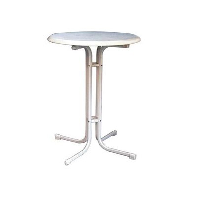 Stehtisch weiß Ø 85cm