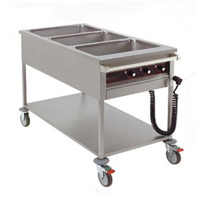 Bain Marie rollbar für 3 1/1 GN