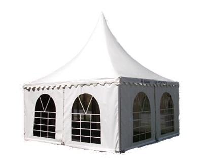 Pagode 5m x 5m mit Boden
