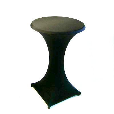 Stehtischhusse 2 tgl., schwarz