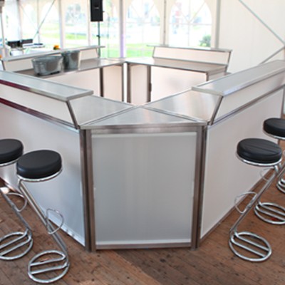 Eckmodul 90° für Bar-Theke