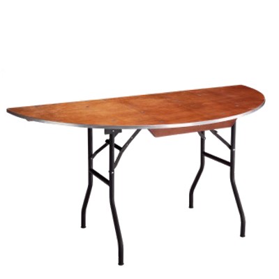 Bankett Tische halbrund