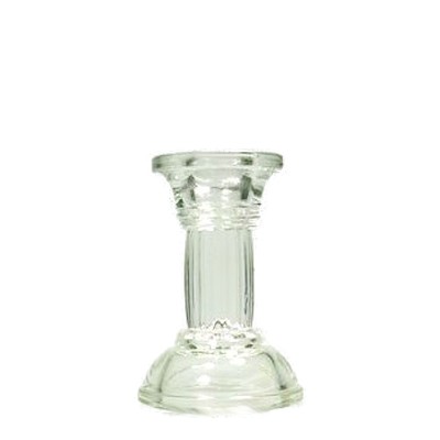Tischkerzenhalter, Glas
